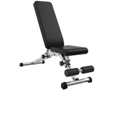 벤치프레스 랙 스쿼트랙 하프랙 홈짐 가정용 바벨 헬스장, A. 대형 평면 의자