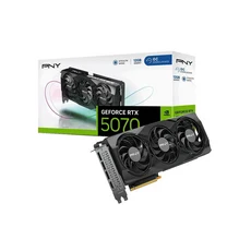 PNY GeForce RTX 5070 顯示卡 12GB GDDR7 OC Overclocked, PNY RTX 5070 12G OC Triple Fan