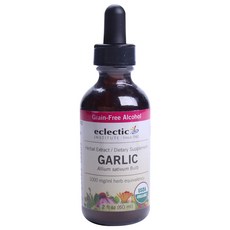 eclectic INSTITUTE 大蒜滴劑 1000mg, 1瓶, 60ml