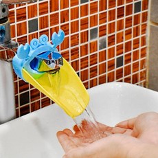 수도꼭지 연장 연결 탭 홀더, 색상_핑크, 1개