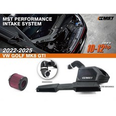 迪歐星車業 MST 進氣系統 EA888 EVO4 GTI 8，提升引擎效能，優化進氣流量, 1個