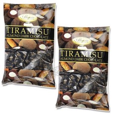 벤스 티라미슈 아몬드 다크초콜릿 200g., 2개, 200g