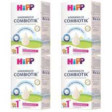 힙 콤바이오틱 1+ 유아 파우더 분유 600g, 4개