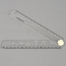 학교 학생용 30cm 길이측정 눈금자 휴대편리 직선긋기 다목적 접이식자