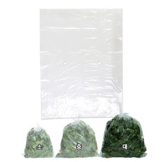 PE무지(대)-타공O (30x40cm) 투명하고 질긴 공용 포장 비닐 봉투 - 200장, 200개, 1.2L