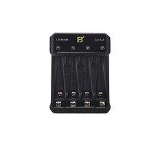 灃標 鎳氫智能充電器 適用AA/AAA電池, 1個, FB-DC-N4充電器