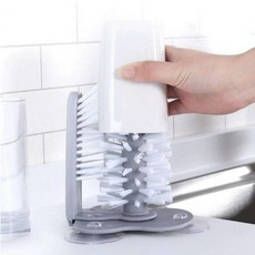 양면컵 세척 솔 다용도 유리병·보온병·텀블러 세척용, 1개, 단일상품1