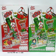 kabuki泰國紫菜卷/烤海苔捲/海苔卷(原味/辣味) 1盒12條-對切海苔, 1個, 辣味