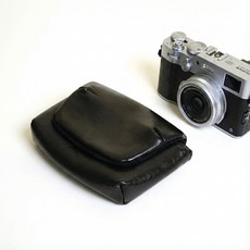 마켓세일러 카메라 파우치 똑딱이 케이스 컴팩트 가방 X100VI GR3 파워샷V1 호환, 대형, 블랙, 1개 대형, 블랙, 1개