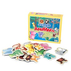 아리아띠 사운드 자석퍼즐 정글친구들, 3세이상, 1개