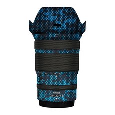 Z 24-120 F4S 렌즈 스킨 용 Hinefilm 스킨 Nikon NIKKOR Z 24-120mm f4 S 렌즈 보호기 랩 커버 스티커 용 24120F4 데칼, Mamba Blue, 1개, [34] Mamba Blue