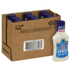 크래프트 클래식 랜치 드레싱 237ml - 케이스당 9개., 1개, 236ml