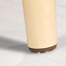 의자소음방지 사무실의자커버 소음방지 발매트 긁힘방지 층간소음방지매트 패드, 사각형40x40mm8개입_브라운