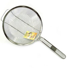 원형 튀김 건지기 중 스텐 기름망 국수 뜰채 채반 230mm, 상세페이지 참조