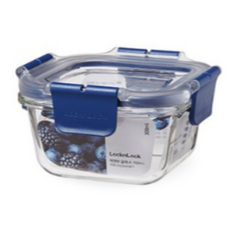 락앤락 탑클라스 정사각 밀폐용기, 3개, 300ml