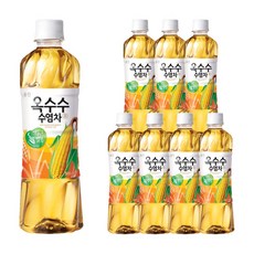 웅진 옥수수수염차 1.5L x 12pet 옥수수수염차, 500ml, 8개