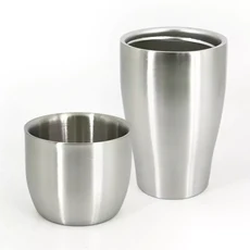 올품락 국산 포스코STS304 스텐컵 1+1, 1세트, 370ml 1+1