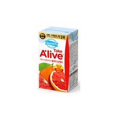 덴마크 테이크얼라이브 블러드오렌지 주스, 120ml, 10개