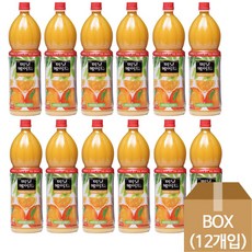 코카)미닛메이드 오렌지100 1.5L -박스(12개입)