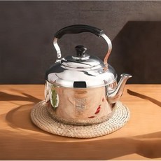 304不鏽鋼懷舊燒水壺 鳴音開水壺 適用煤氣/電磁爐, 1個, 选好钢-自动鸣音壶【年尾清仓//拼手速】,薄【1升**小壶小容量】, 1升