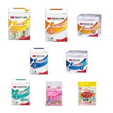 3M 細滑牙線棒 樂活健康生活館, 1個, 3M 雙線細滑牙線棒 散裝 156支, 156支