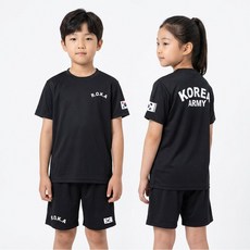 갓핸즈 키즈 로카 반팔 티셔츠 반바지 상하의 세트