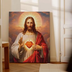 성경액자 말씀 묵상 종교 교회인테리어액자 그림액자 말씀을따르는삶 30종 03, 21.사랑의예수님