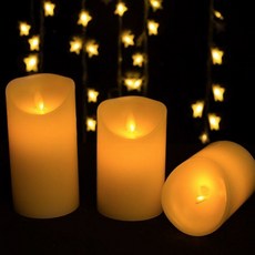 양초 아로마캔들 향초 티라이트 캔들 흔들리는 가짜양초 LED, 12 5CM