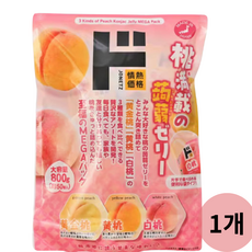 일본 돈키호테 메가 복숭아맛 곤약젤리, 1개, 800g