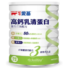 紅牛 愛基高鈣乳清蛋白 BCAA 基力三效配方(清甜大麥風味) 630g, 630mg, 1個