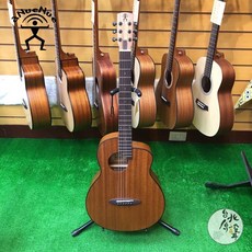 aNueNue 彩虹人 M20 羽毛鳥 36吋小吉他 非洲桃花心木面單板兒童吉他, 原聲款, 1個