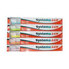 LION 獅王 Systema 44牙刷 H 細緻微細毛, 1個, 5入