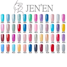 JEN’EN凝膠指甲油 多種時尚色彩 持久亮麗 新手適用, 428, 1個
