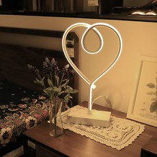 라루즈 국내제작 Aroha 아로하 LED 단스탠드, [전원ON/OFF] 화이트/주광색(하얀빛)