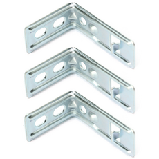 (커텐)ㄱ자 브라켓 소, 3개