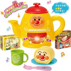 호빵맨 빵집 쿠키 장난감 주방 소꿉놀이 카운터 아이스크림, 1개, 찻주전자 놀이
