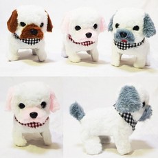 움직이는 강아지인형 크리스마스선물 강아지장난감 시_ 202675634EA, 색상랜덤