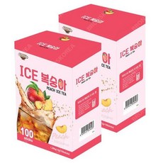 지노 아이스 복숭아13g 100개입 2개, 13g