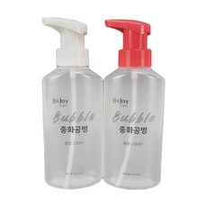 비앤조이 거품 중화공병 1개 색상랜덤