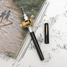 미니낚싯대 휴대용 펜낚싯대 바다낚시 히트피싱 입문 민물낚시 초보, 상세페이지 참조