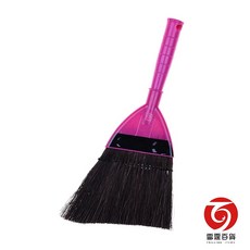 雷霆百貨 圓滿黑棕手掃把 EL608L, 1個