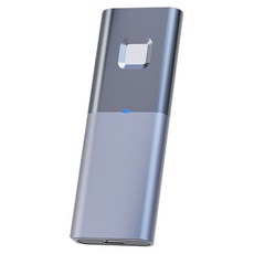 레노버 씽크북 TU800 스마트 지문인식 외장 SSD, 실버, 1TB 실버, 1TB