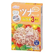 Lily 리리 캐주얼 가다랑어 참치 플레이크 오일 수조 파우치 60g 3개입 4팩