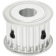 uxcell 5미터 12mm 보어 타이밍 풀리 알루미늄 합금 동기 휠 12mm 직경 21mm 폭 벨트