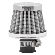 K&N 벤트 에어 필터/브리더: 고성능 프리미엄 세척 가능 교체 엔진 필터: 플랜지 지름: 1.04cm 필터 높이: 4.4cm 플랜지 길이: 1.3 센티미터 모양: 브리더 62