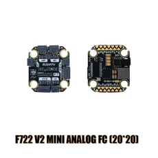 RUSHFPV BLADE F722 V2 RC 드론용 아날로그/디지털 비행 컨트롤러 20X20mm, 01 F722 Mini Analog FC, 1개