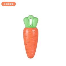 寵物玩具 狗狗發聲玩具 貓咪玩具 仿真蔬菜玩具, 小蘿蔔, 1個