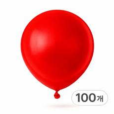 브로키 펄풍선 12인치 100p 풍선 파티용품 이벤트 소품 30cm, 100개, 01_12인치_레드