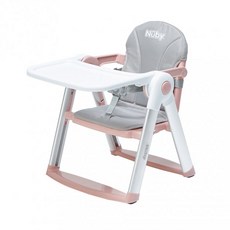 Nuby 桃園小太陽 可攜兩用兒童餐椅 攜帶式餐椅, 山櫻粉