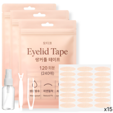 모디크 레이스 쌍커풀 테이프 360매, 1개, A타입